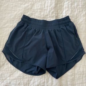 Lululemon Hotty-Hot Short Navy Blue
